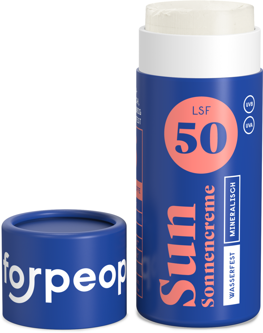 forpeople  Solid Sunscreen SPF 50, 20 g