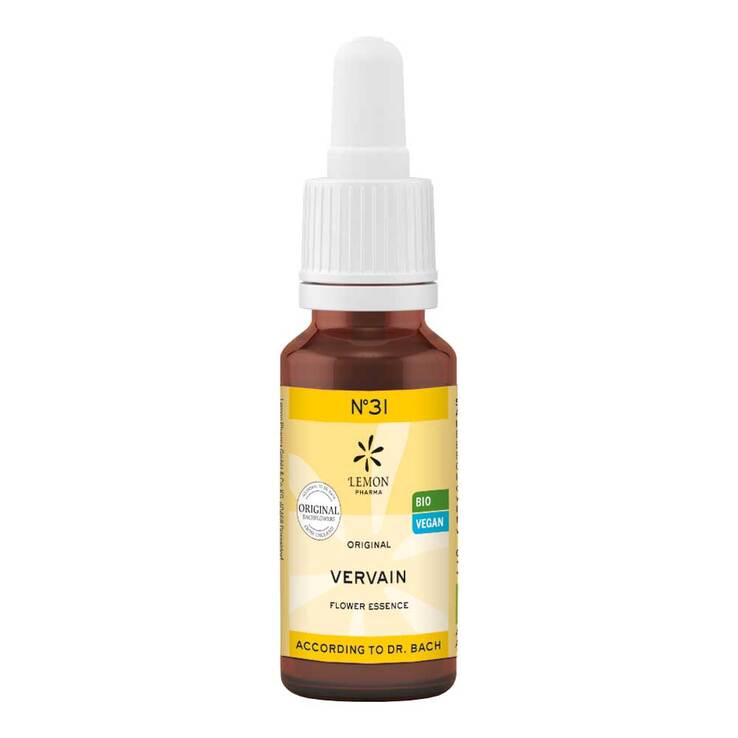 Bachblüte No.31 Vervain Bio, 20 ml