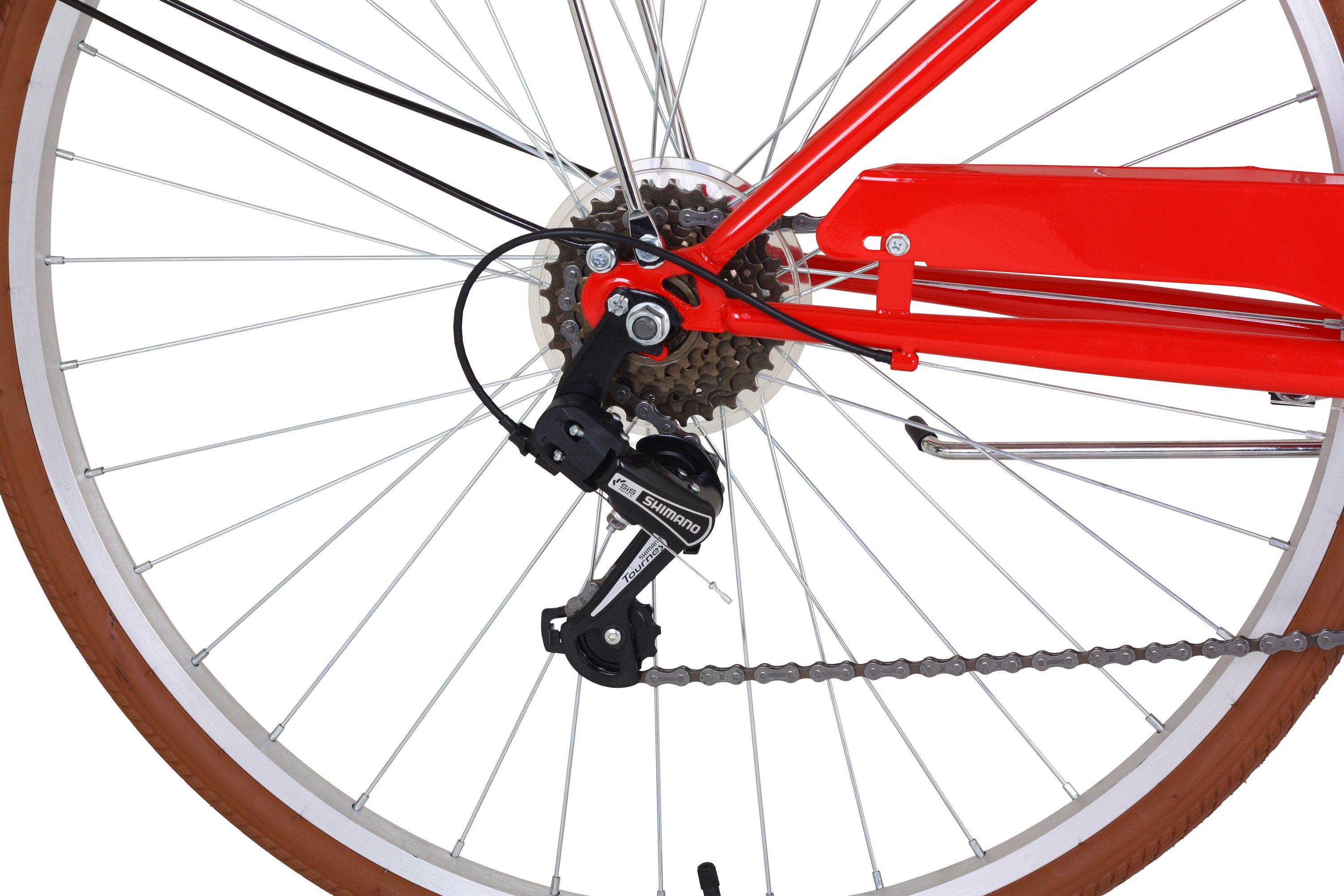 Citybike Damen Velo CANDY rot