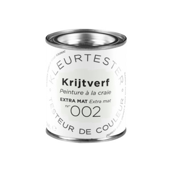 GAMMA Kleurtester krijtverf nr. 002 Broderie RAL9016 100ml