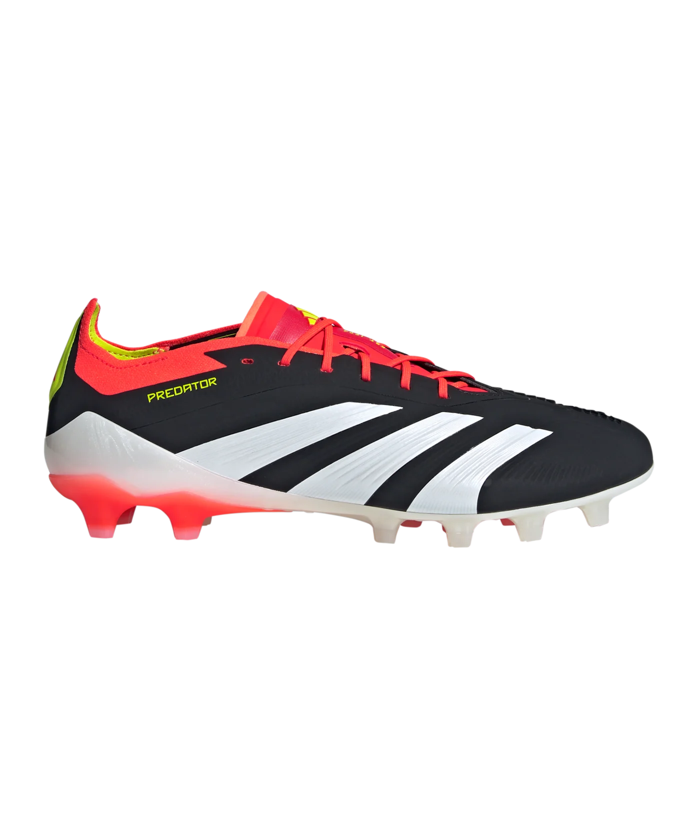 adidas Predator Elite AG Solar Energy Schwarz Weiss Rot