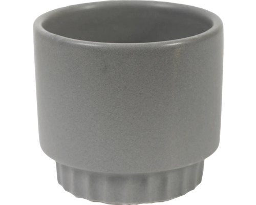 Jessen keramische plantenbak, Ø 6 cm, H 6 cm, grijs