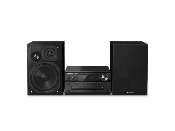 Panasonic SC-PMX90 - Audiosystem - 120 Watt (Total) - sort