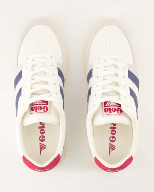 Gola Grandslam Trident Sneaker in Weiß