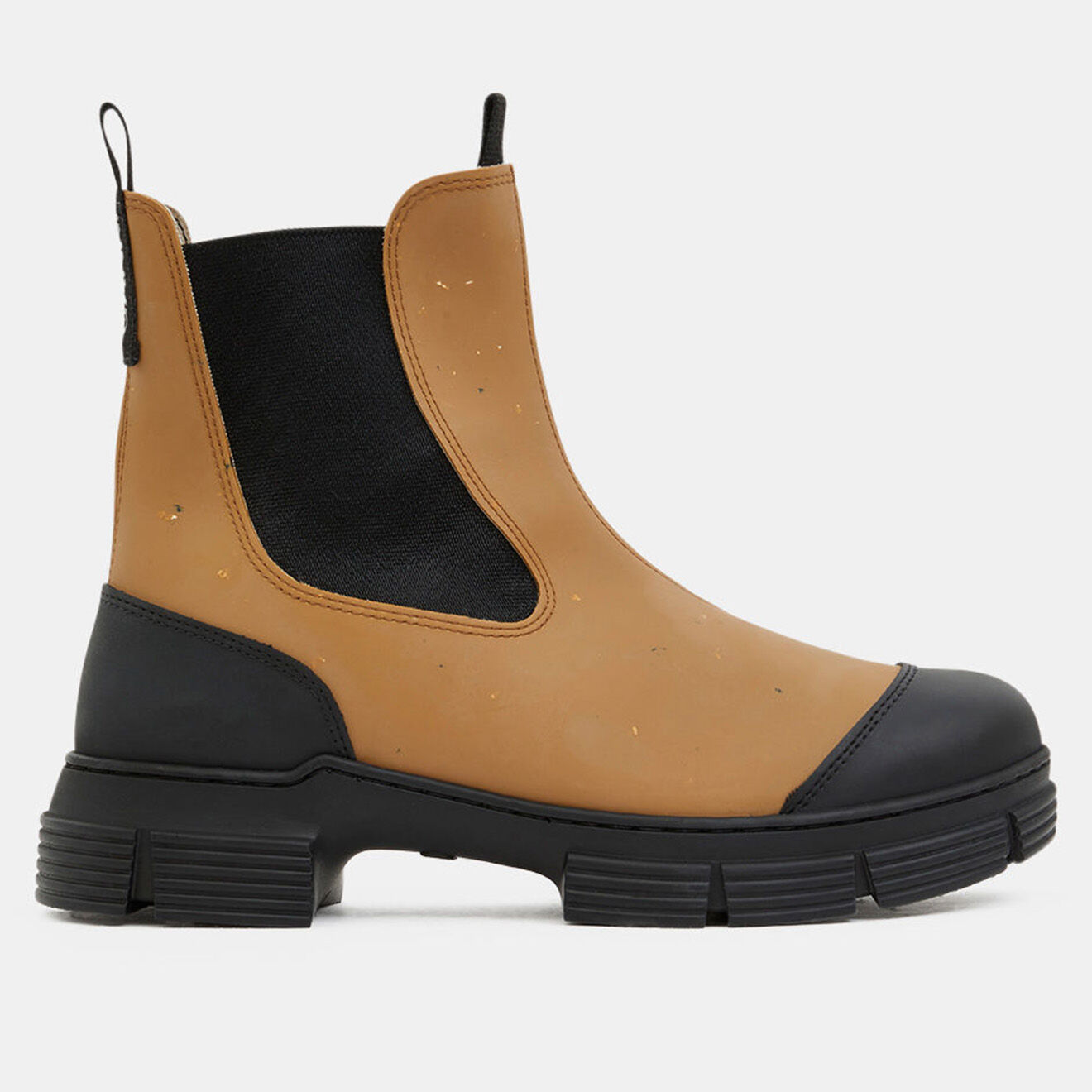Ganni Chelsea Boots Leila camel