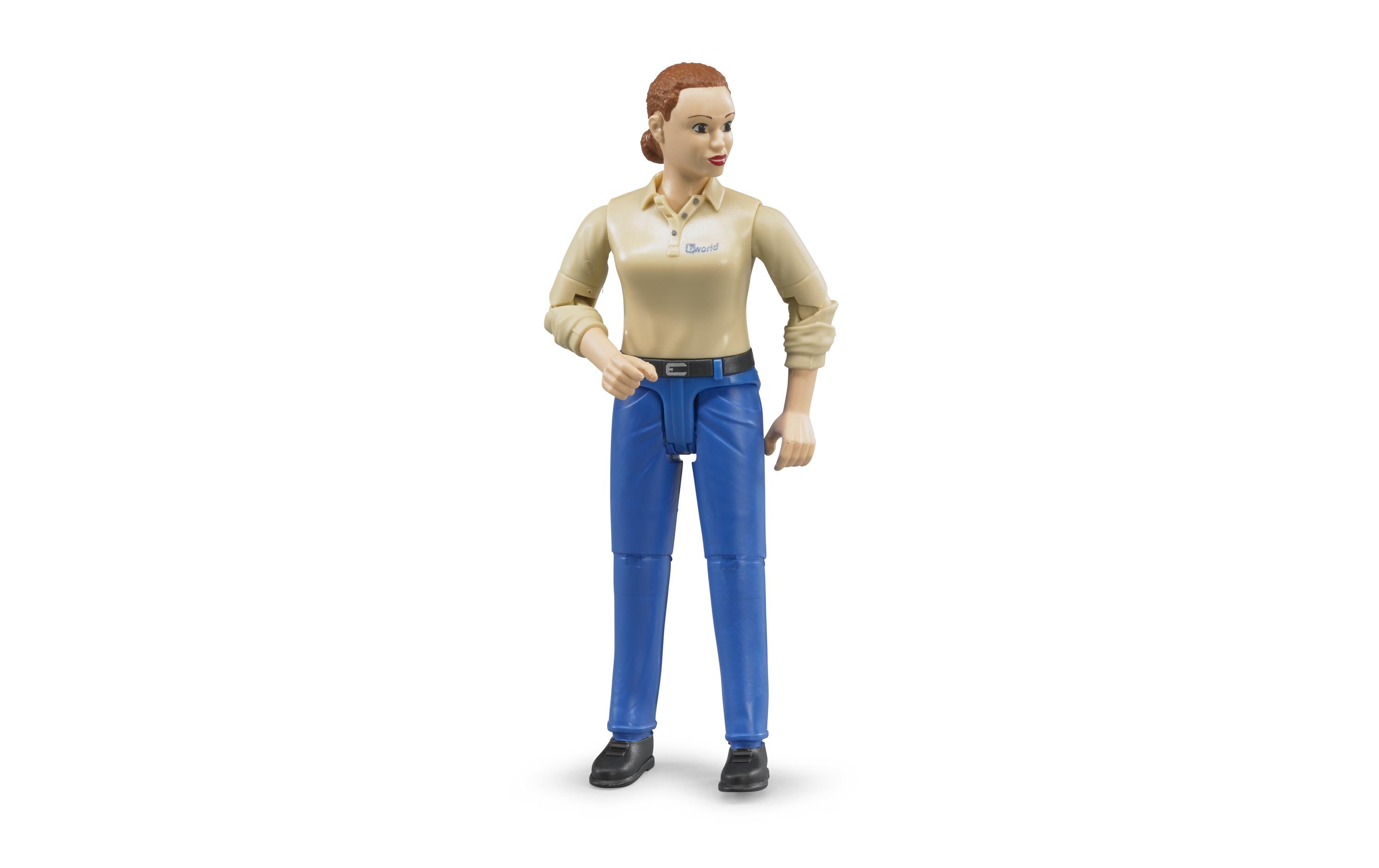 Figur Frau mit blauer HoseSpielfigur