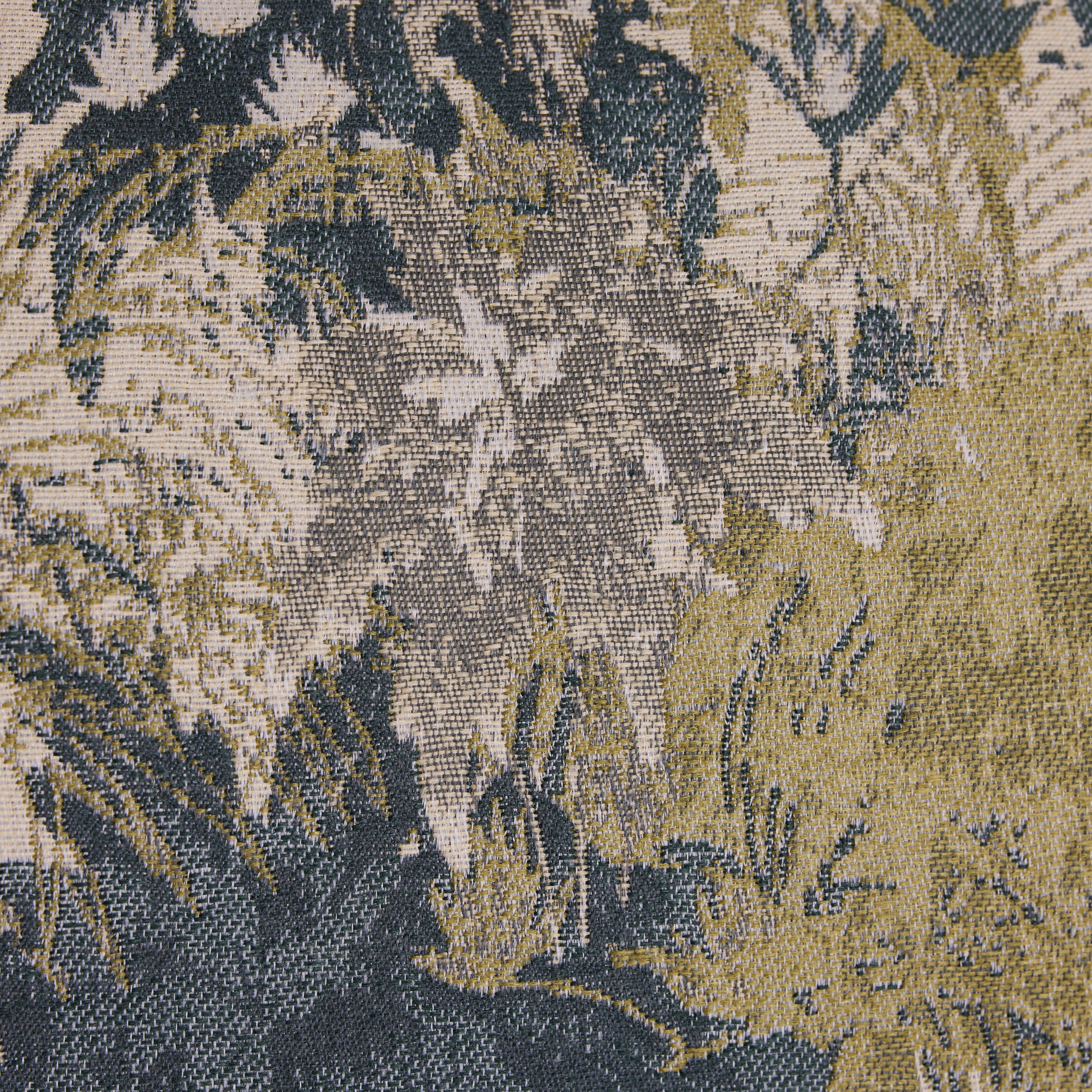 HKliving Teak Hocker - Botanical
