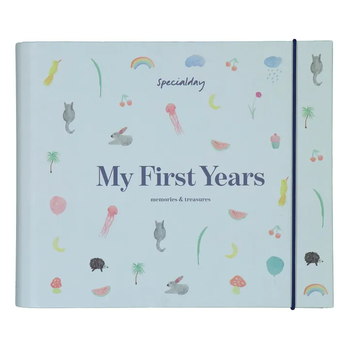 Specialday Album de naissance My First Years | Bleu