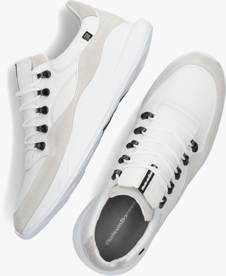 FLORIS VAN BOMMEL witte floris van bommel lage sneakers sfm-10064-01