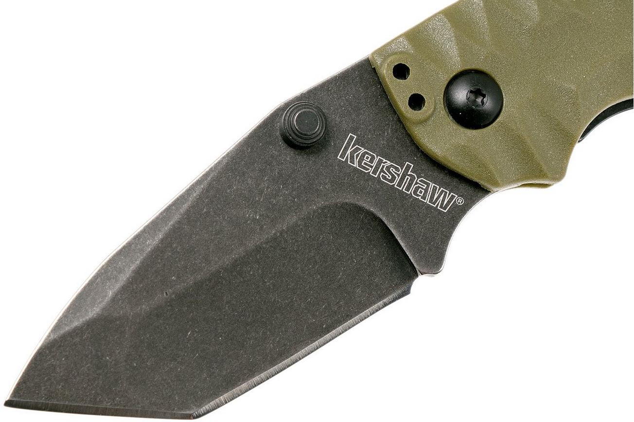 Kershaw Shuffle II 8750TOLBW Tanto, Olive Green