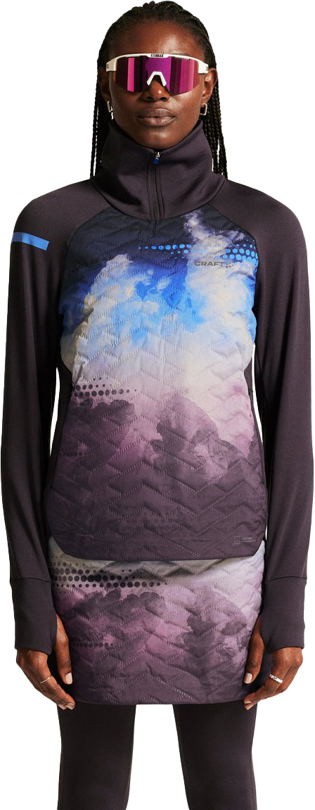 ADV SubZ Sweater 3 Dame Dk Plum/Multi