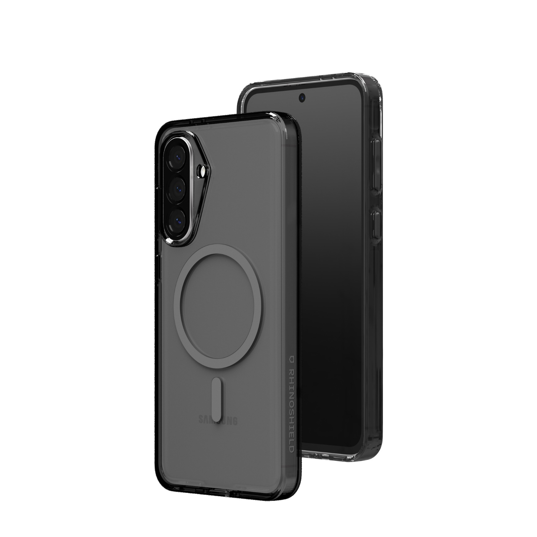 Samsung Galaxy A56 Hardcase Hülle JellyTint MagSafe-Modul (MCN033460G) - Ash Black (Aschgrau)