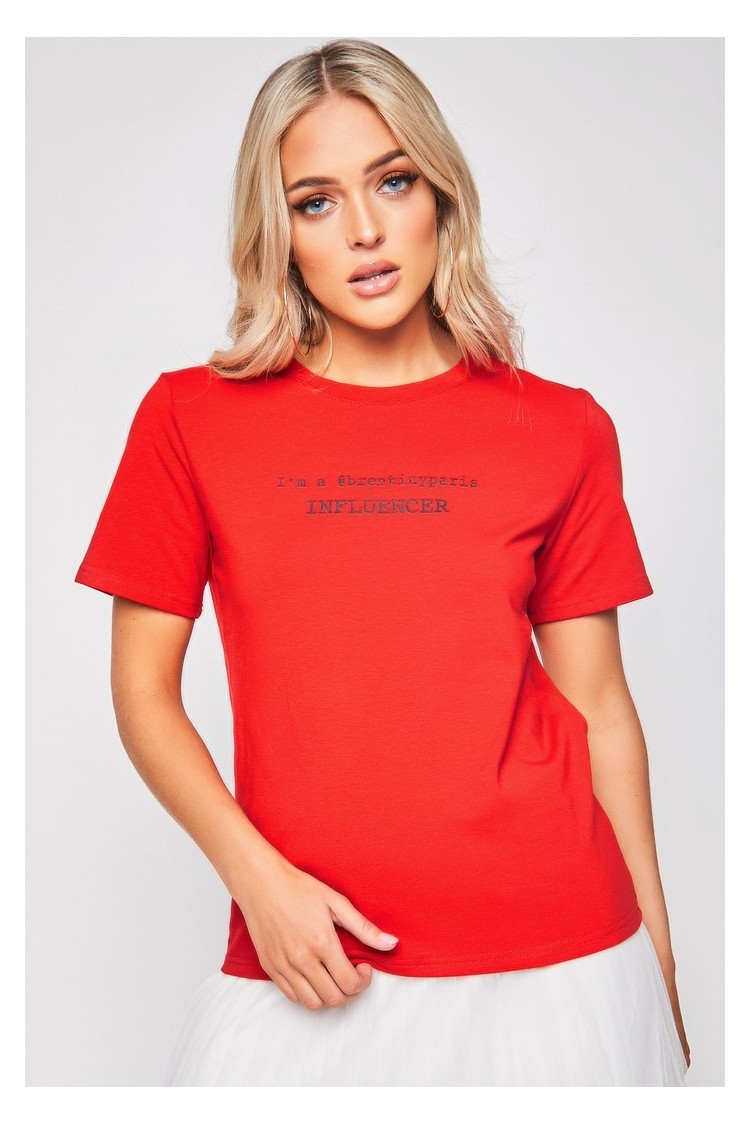 T-shirt Brentiny rouge