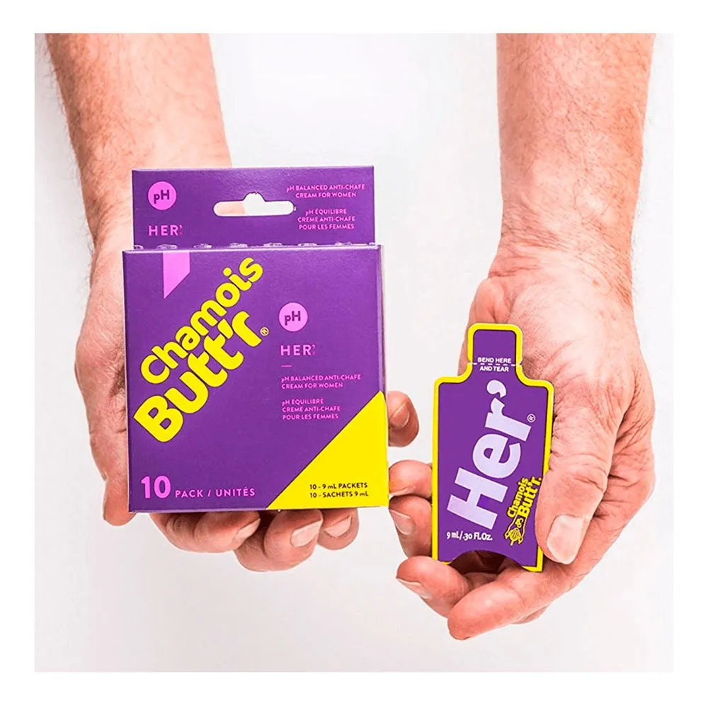 Chamois butt´r Her Anti-Chafe 9ml x 10 Units Sahne