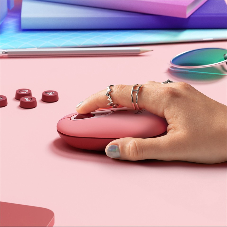 Logitech - EmojiPop Mouse