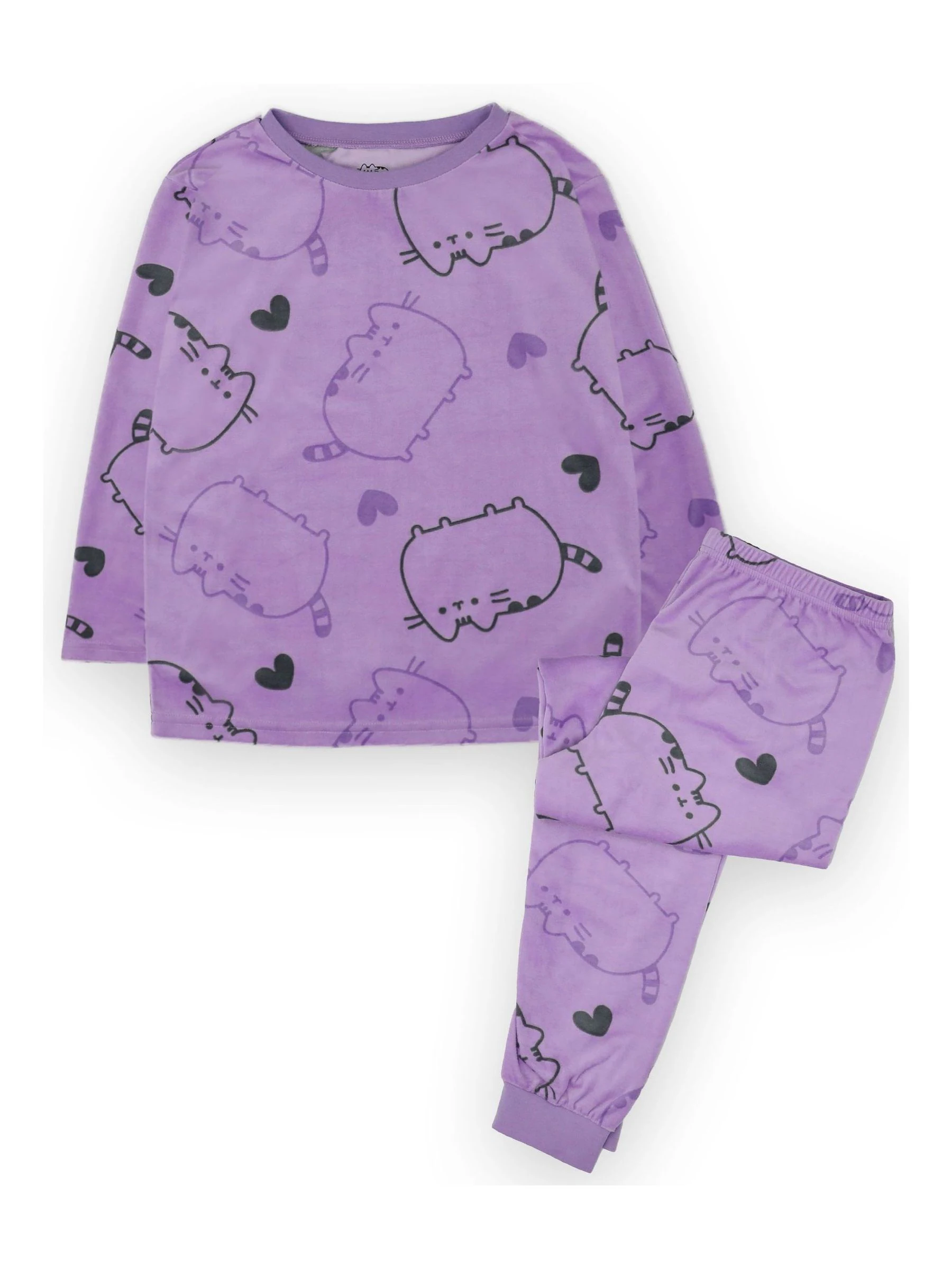 Vanilla Underground meisjespyjama van fleece met licentieprint