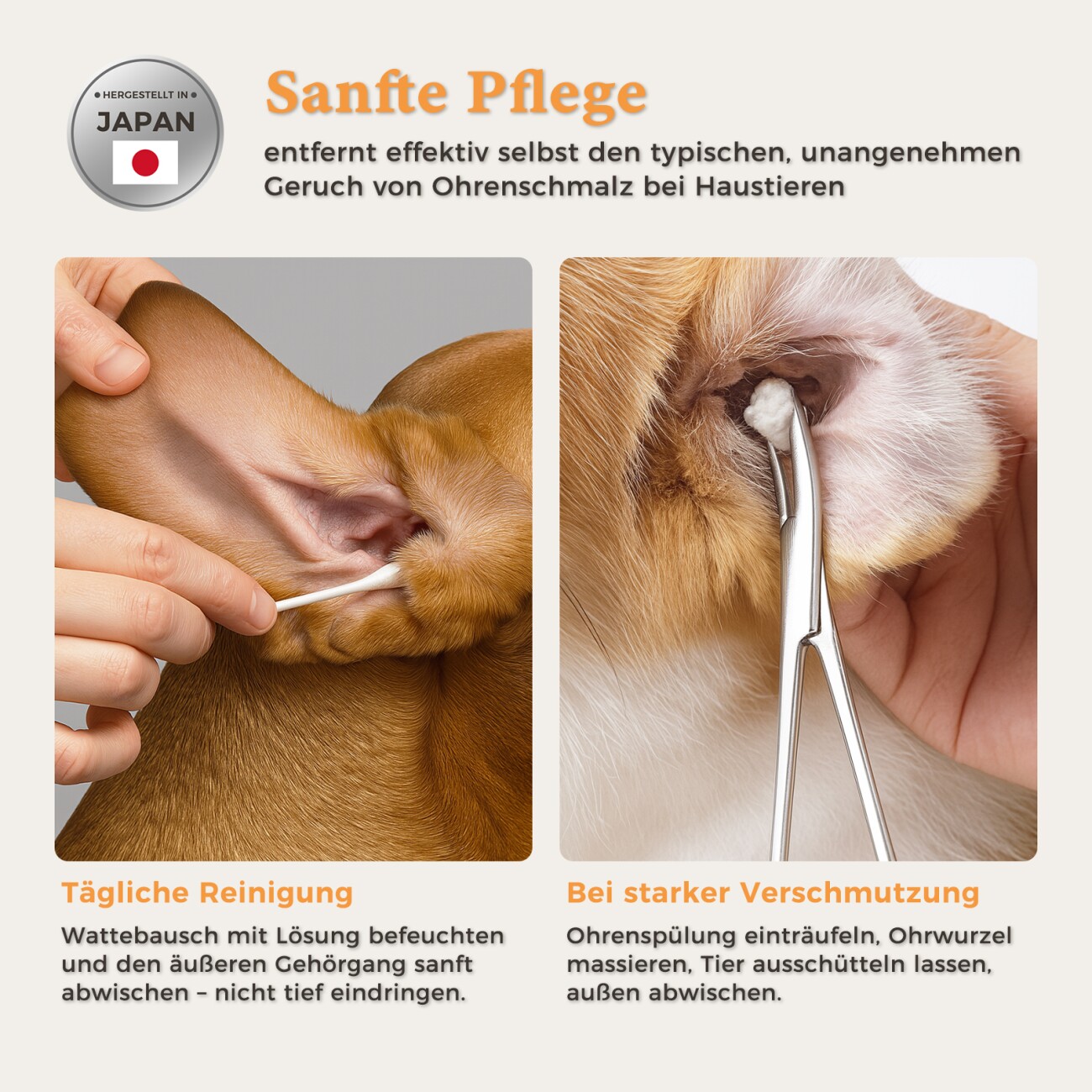 Pawz Road THE ANIMAL ORGANICS – Ohrenreiniger Hund – Natürlich & Sanft
