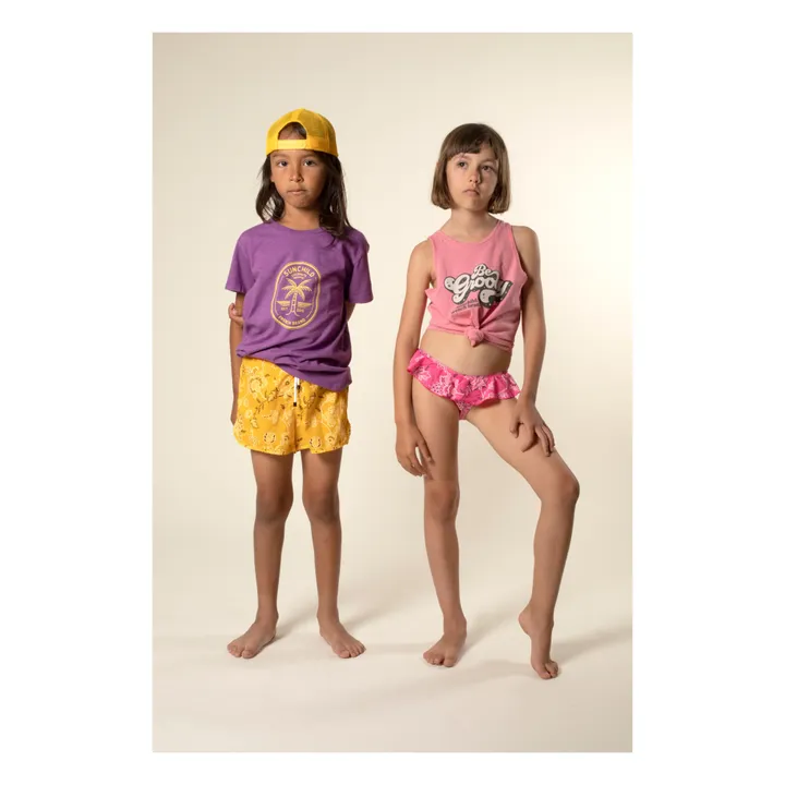 Sunchild Culotte de Bain Imprimée Santos | Rose