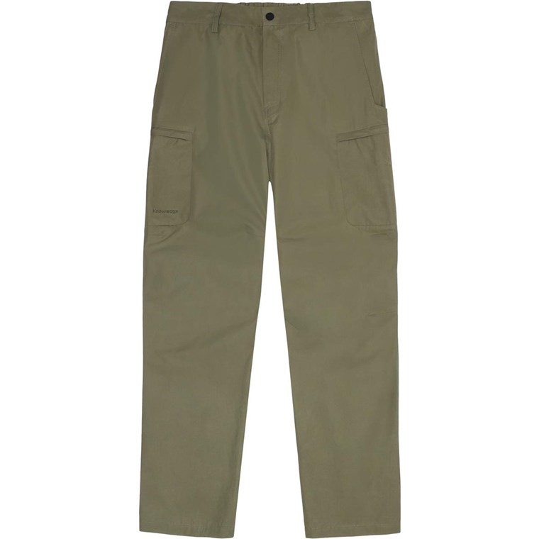 KnowledgeCotton Apparel Vent Canvas 200 Classic Pants Burned Olive