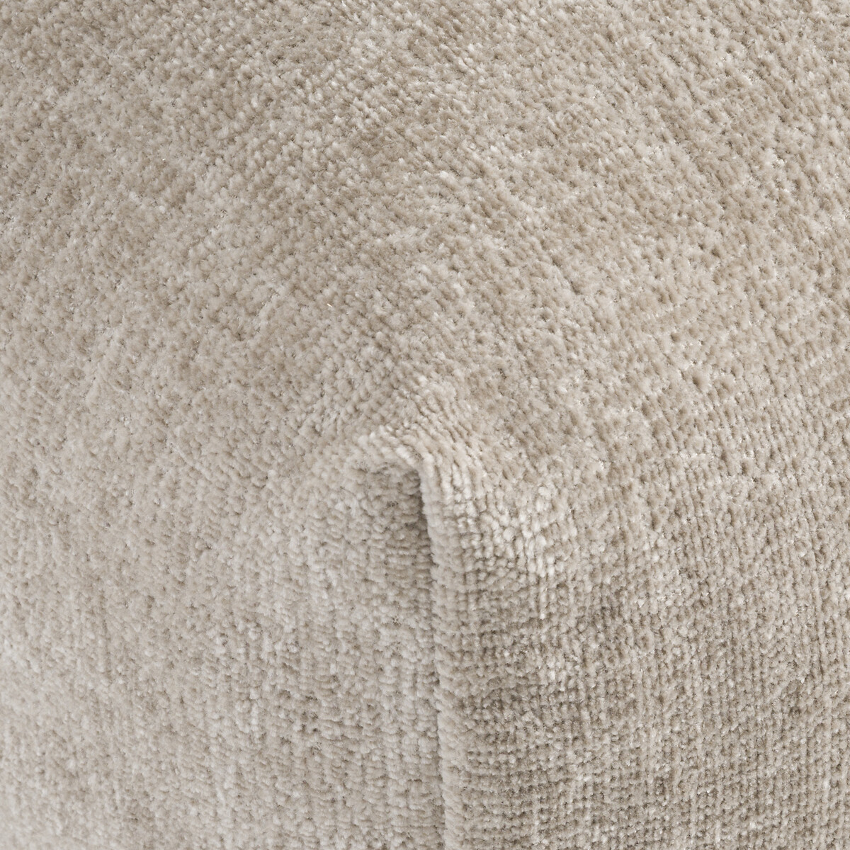 LA REDOUTE INTERIORS<br>Puff, veludo grosso, L83 cm, Nuria