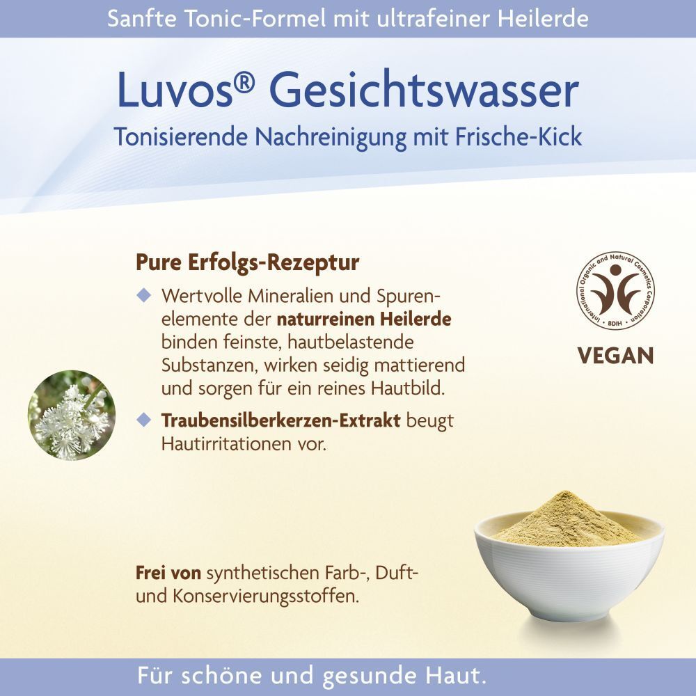 Luvos-Heilerde Gesichtswasser