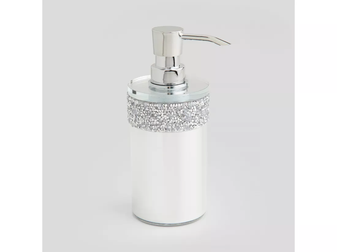 Distributeur de savon Versalite argent moyen 20 x 8