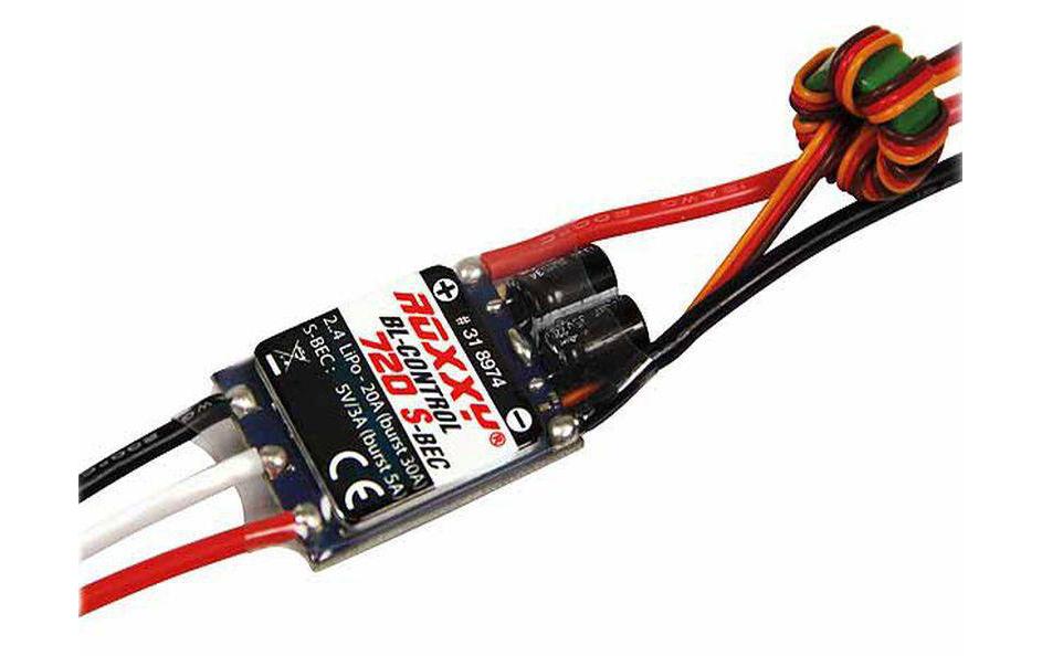 Regler ROXXY BL-Control 720 S-BECRegler für Flugzeuge/Helikopter