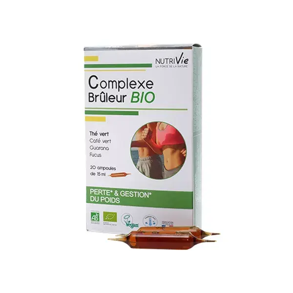Nutrivie Organic Fat Burner Complex 20 ampolas