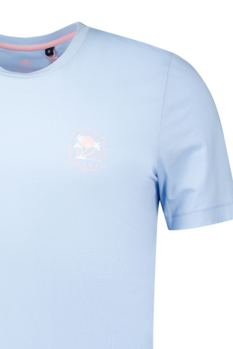 NZA blauwe heren t-shirt