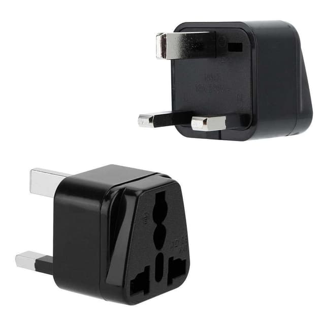 4x Stikkontaktadapter Rejsekonverter (britisk type g)