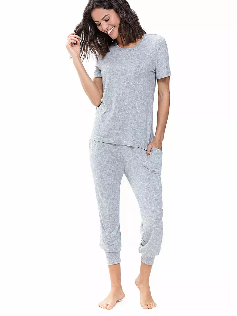 MEY Loungewear  Shirt VAIANA grau