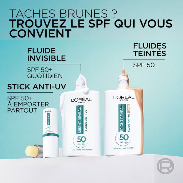 Stick Anti-UV SPF50  Anti-Taches | Bright Reveal | L'Oréal