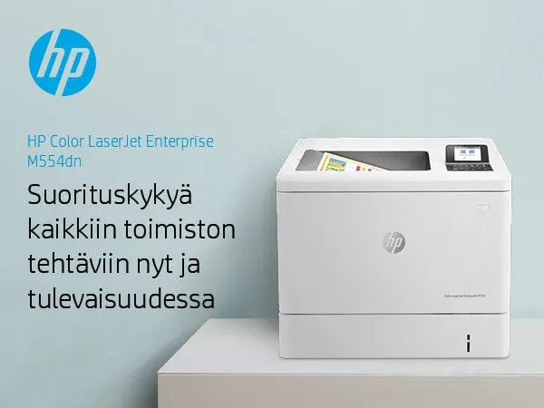 HP LaserJet Enterprise M554dn - Printer - farve - Duplex - laser - A4/Legal - 1200 x 1200 dpi - op til 33 spm (mono) / op til 33 spm (farve) - kapacitet: 650 ark - USB 2.0, Gigabit LAN, USB 2.0 vært