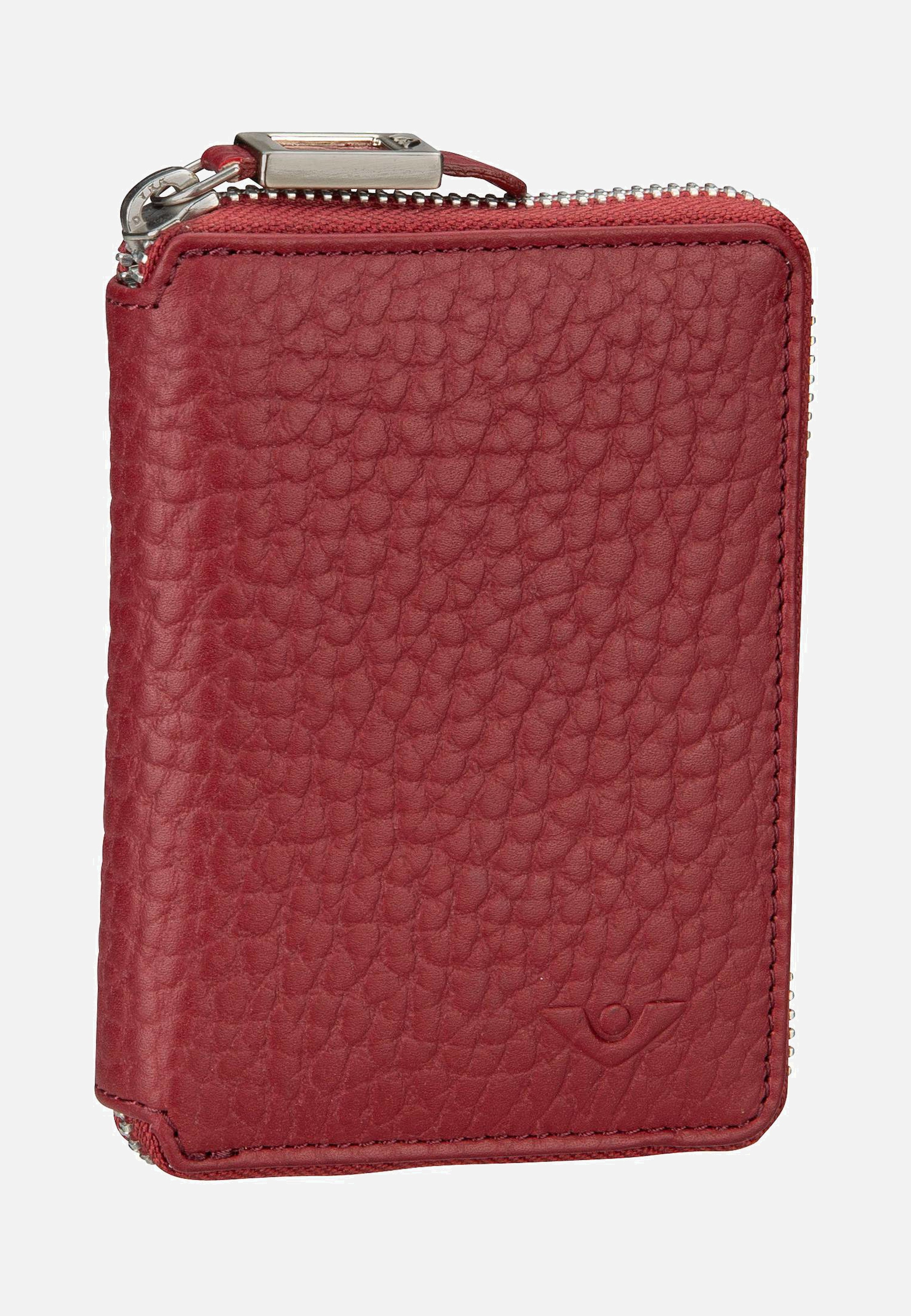Hirsch 70067 RV Granat - Portemonnaie