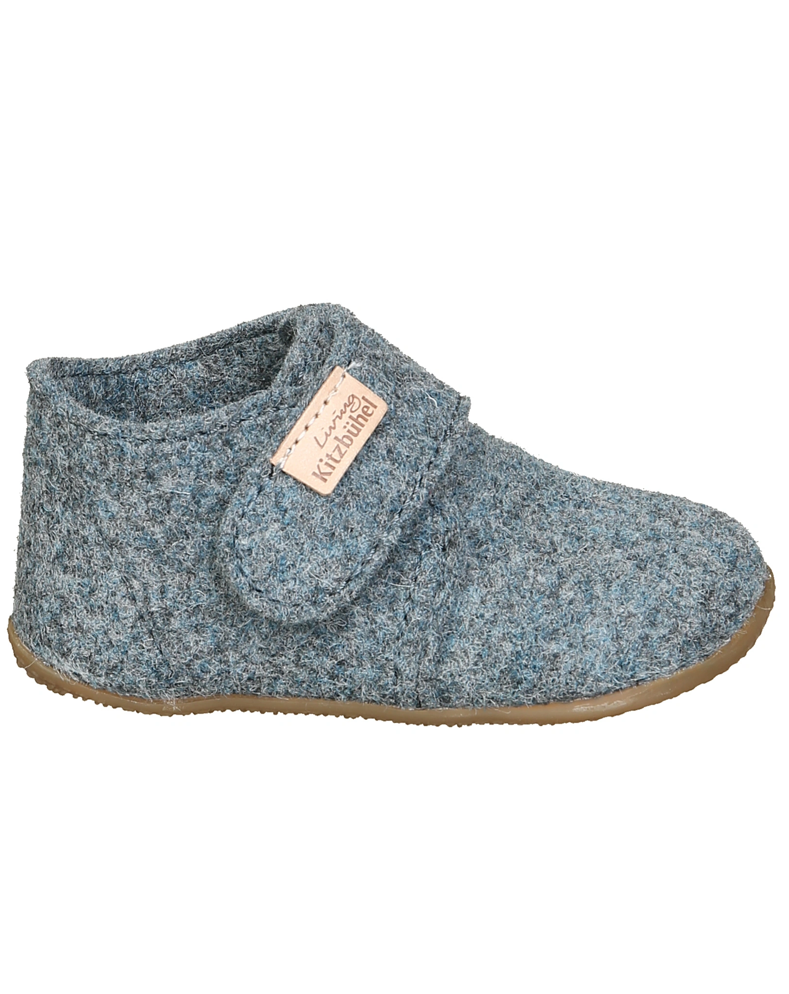 Klett-Hausschuhe FILZ UNI in circular grey