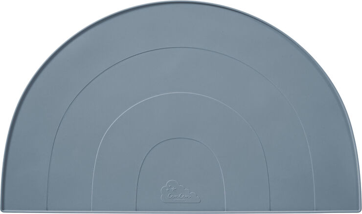 Cam Cam Copenhagen Silicone Placemat, Rainbow - Midnight Blue Midnight blue