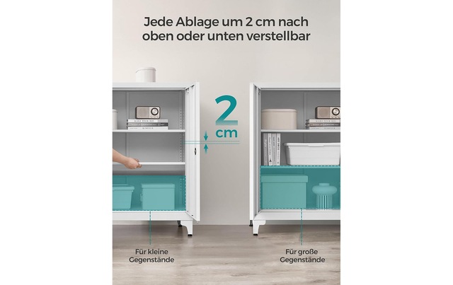 SONGMICS Mehrzweckschrank »40 x 80 x 90 cm«