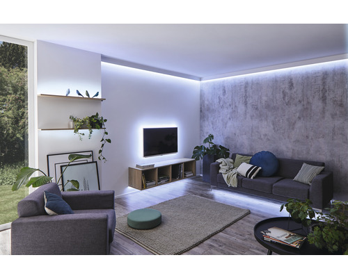 MaxLED 250 Strip IP44 2,5 m 600 lm 6500 K Protect Cover 75 gecoate LED's 24V geschikt als uitbreiding op basisset
