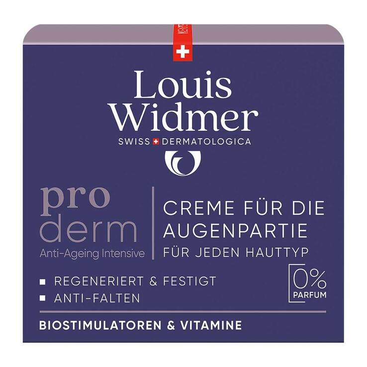 Widmer proderm Creme für die Augenpartie unparfümiert , 30 ml