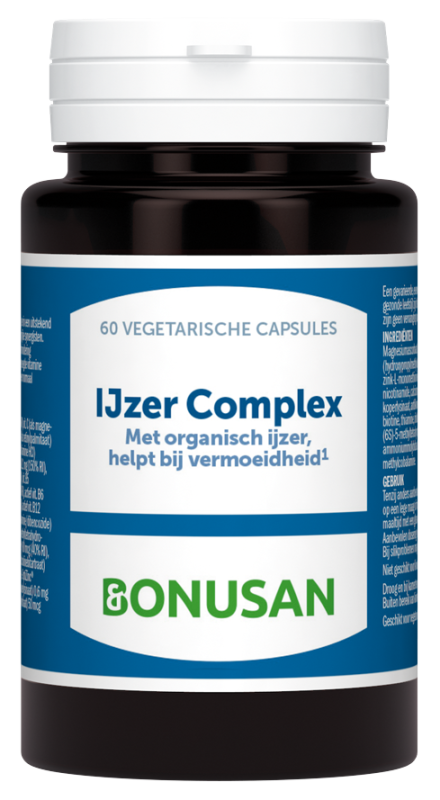 Bonusan IJzer complex 60 Vegicapsules