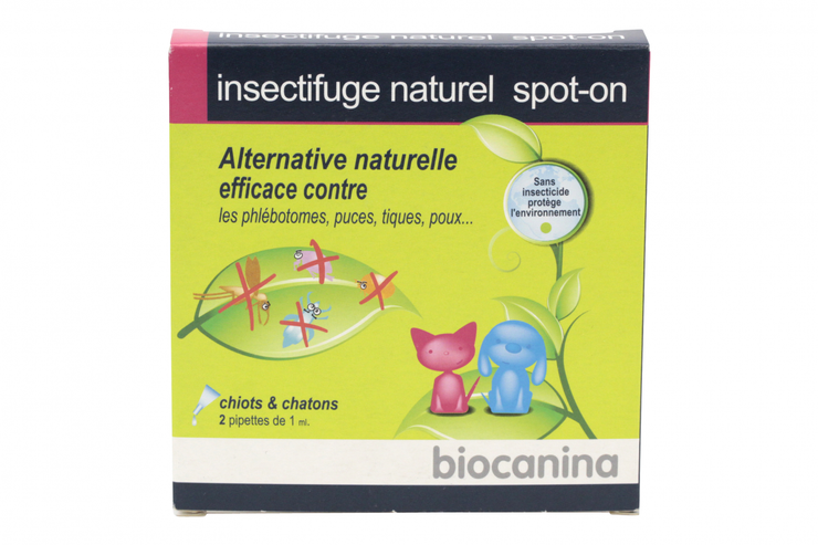 Spot-on chiots insectifuge 2x1ml