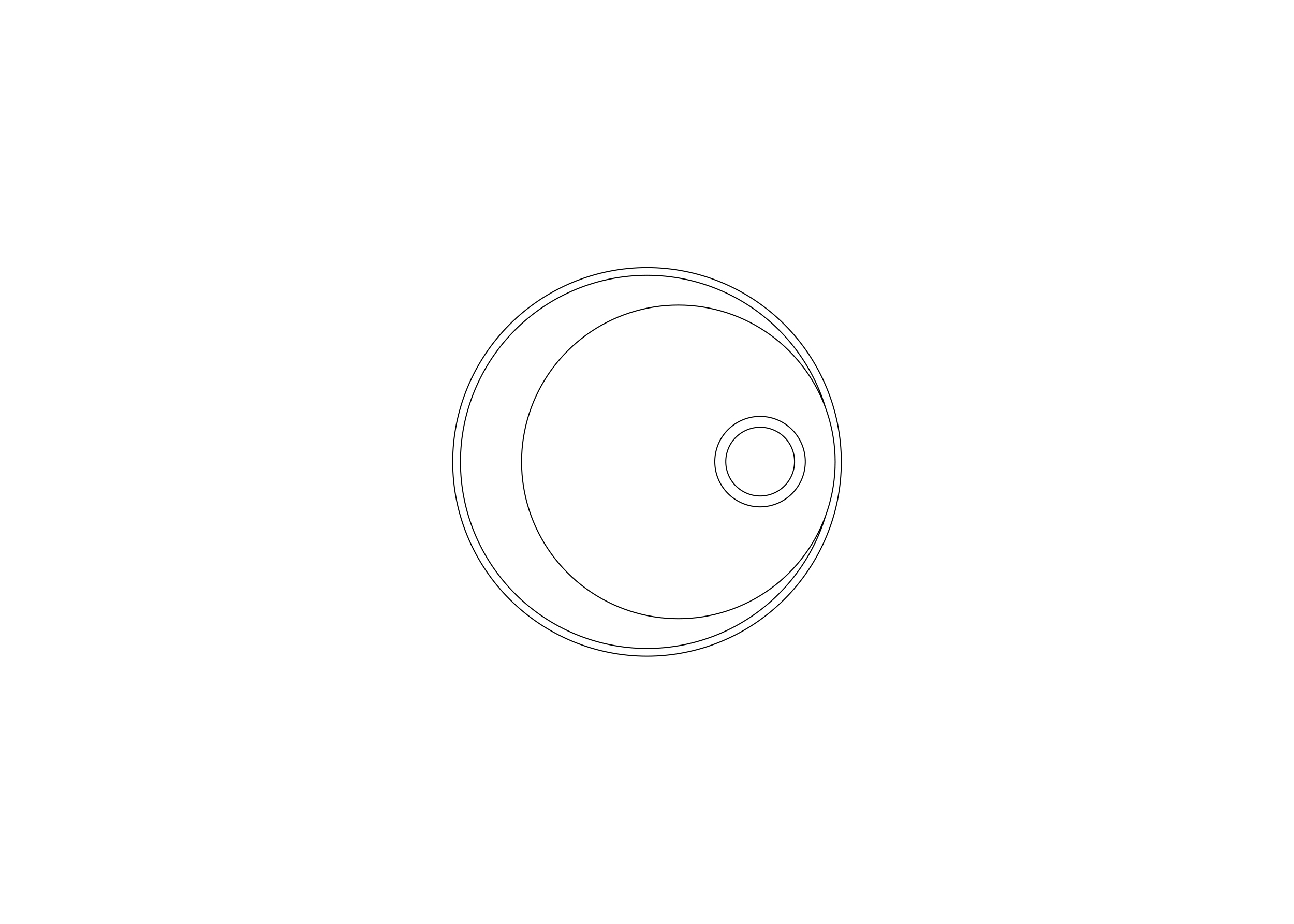 Thebalux M07 ronde spiegel 70cm met verlichting, verwarming en vergrootspiegel