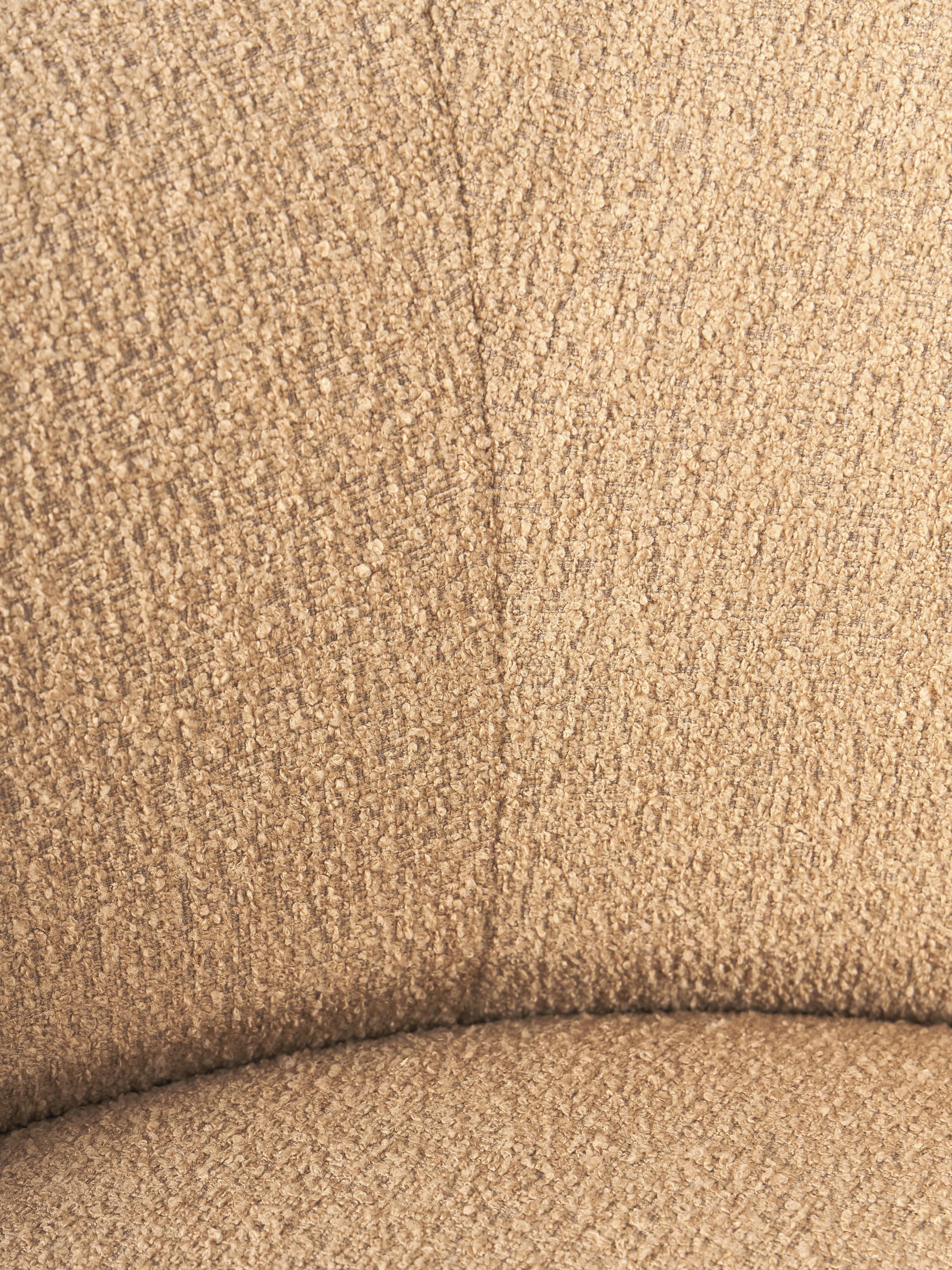 XL bouclé loungefauteuil Sofia