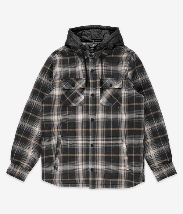 Volcom Ins Riding Flannel Snow Jacke (stone)