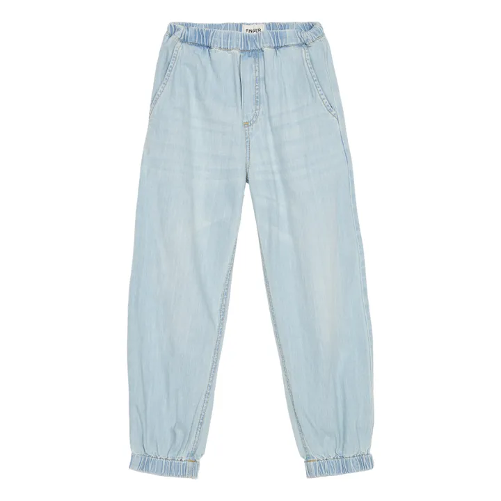 Finger in the nose Jean Jogg Fit Slide | Denim bleached