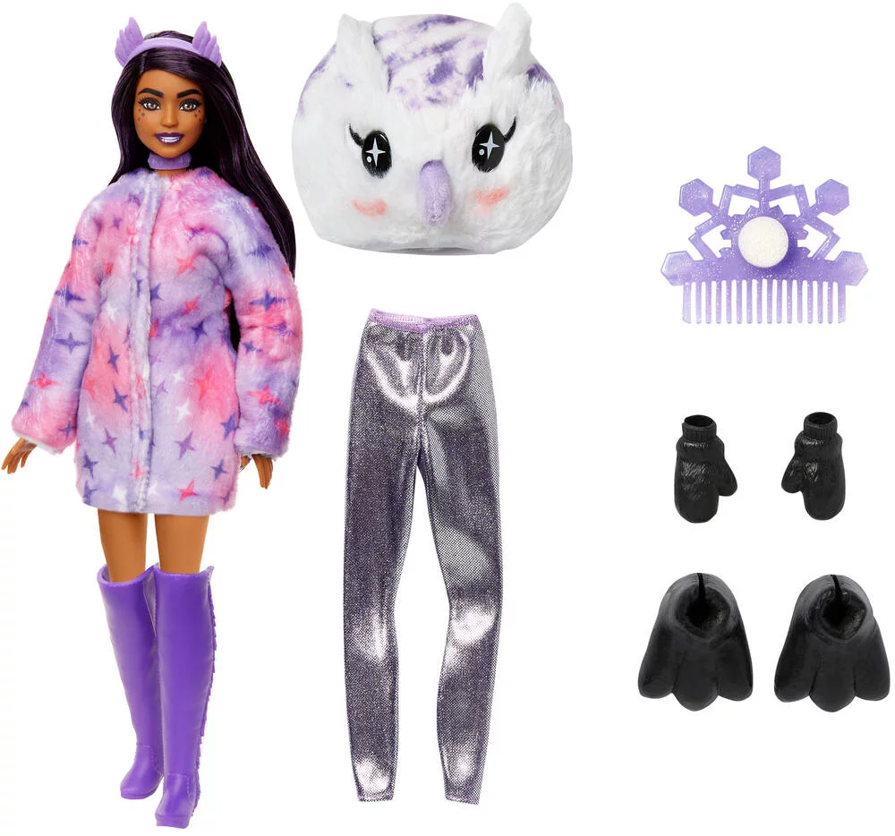 BARBIE POUPEE  CUTIE REVEAL CHOUETTE
