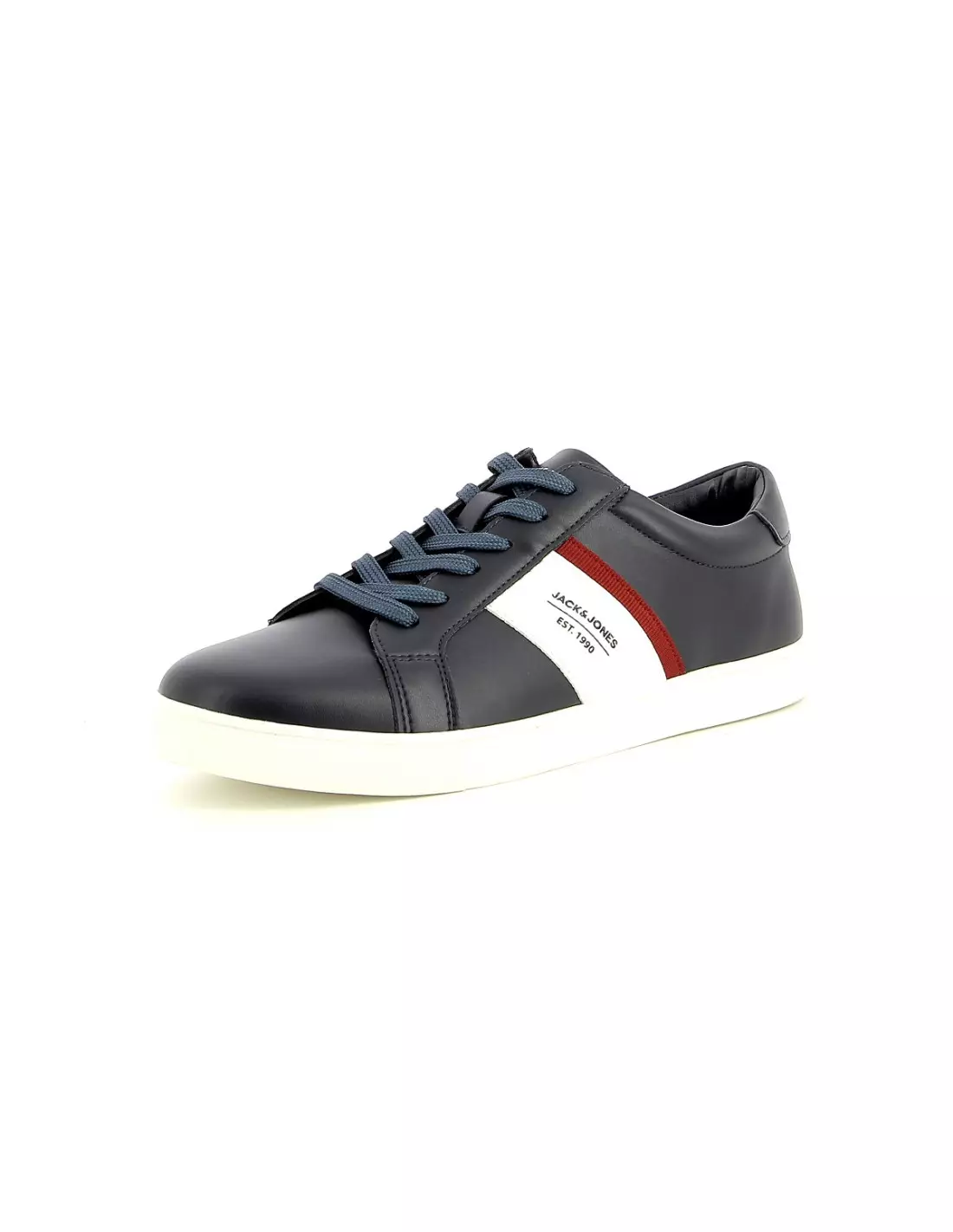JACK & JONES JFWBANJO - Baskets Navyblazerwhtreddalia