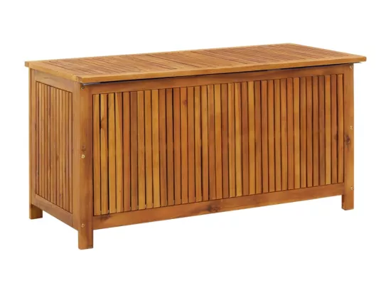 Coffre boîte meuble de bois marron 113 x 50 x 58 cm 02_0013000