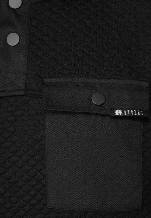 Materialmix Troyer - Black