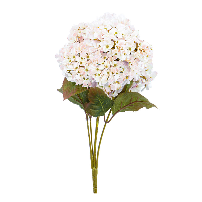 Bouquet d'hortensias artificiels